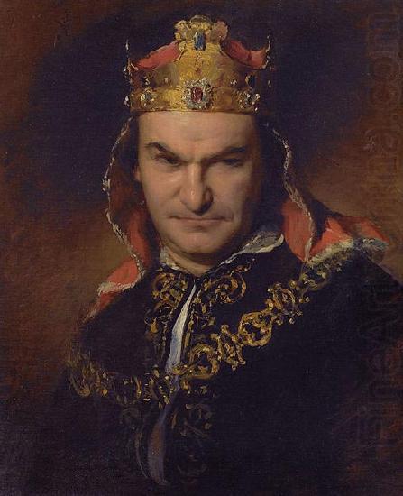 Bogumil Dawison as Richard III, Friedrich von Amerling